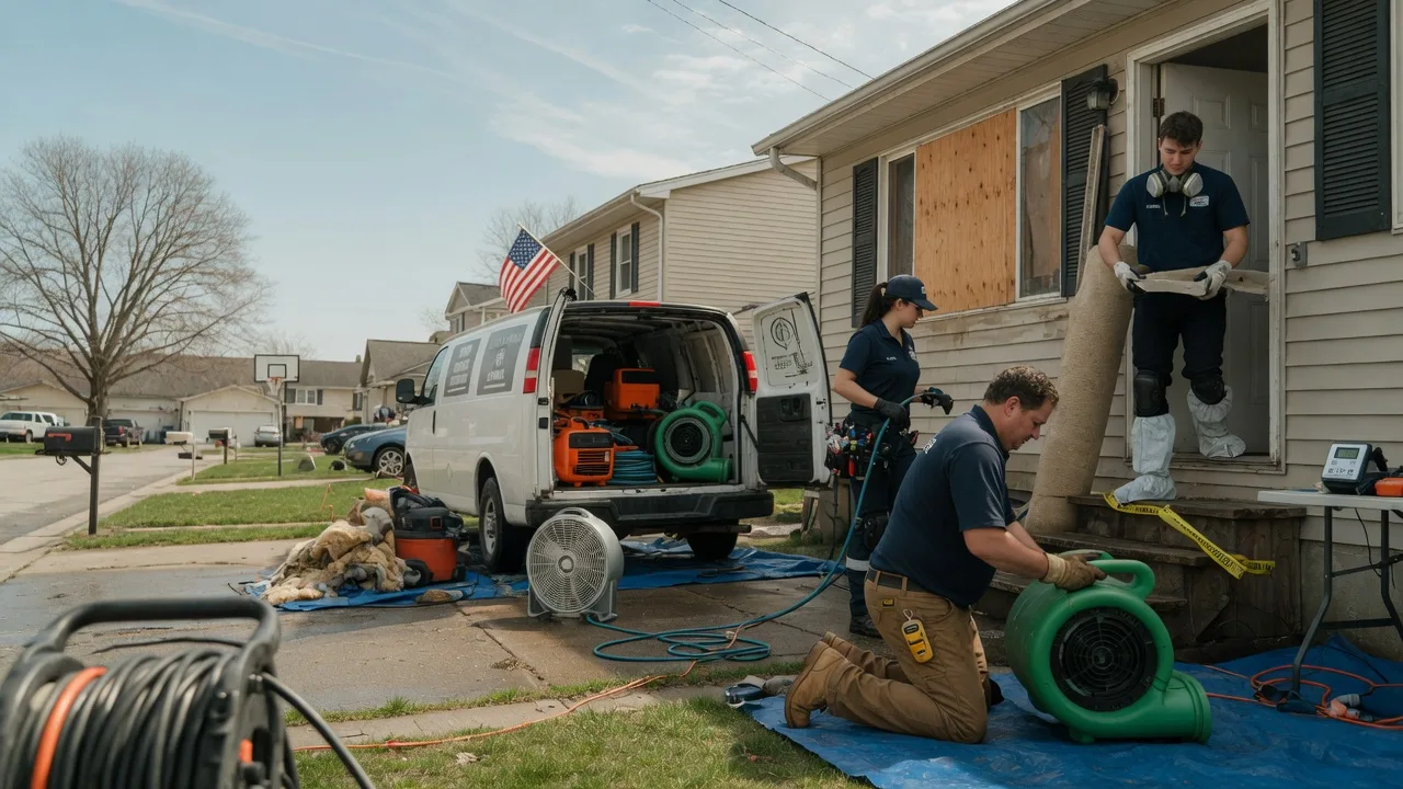 Water Damage Restoration in Kingston, MO near me